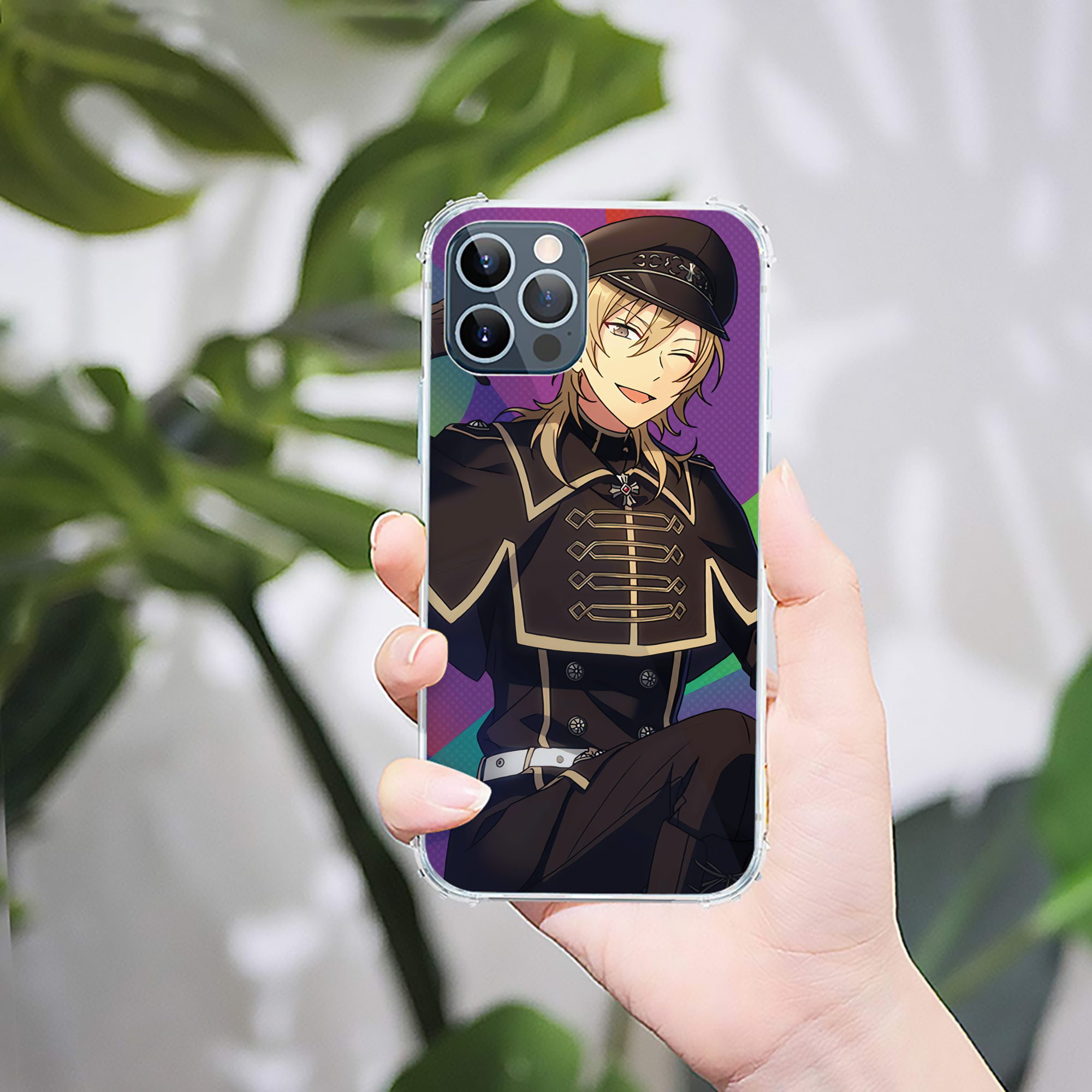 （画像用） あんさんぶるスターズ! Ensemble Stars 【iPhone 12シリーズ対応】透明スマホケース（クリアソフトケース）